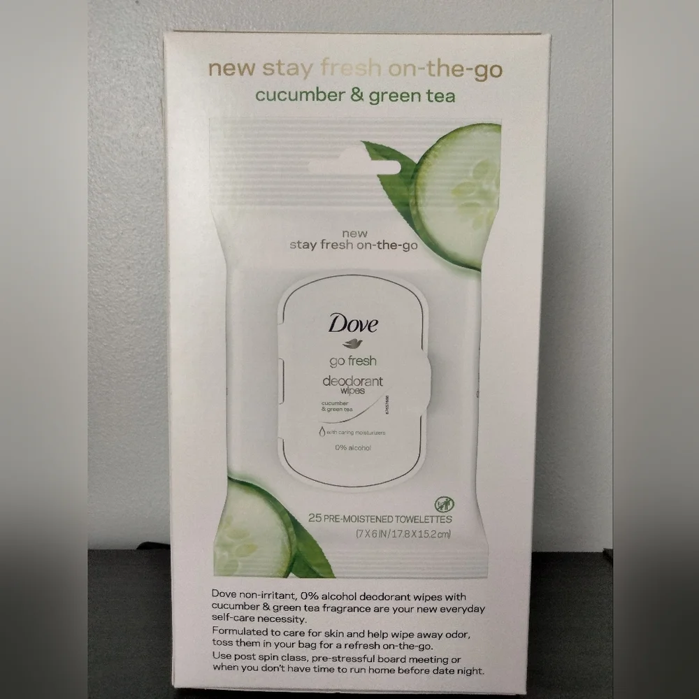 Dove Deodorant wipes -Rare- - Picture 2 of 8